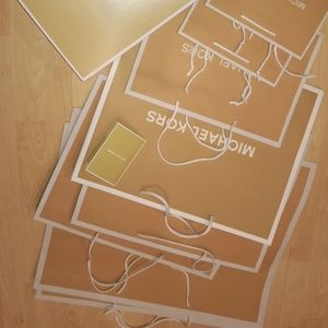 Bundle of Michael Kors shopping bag